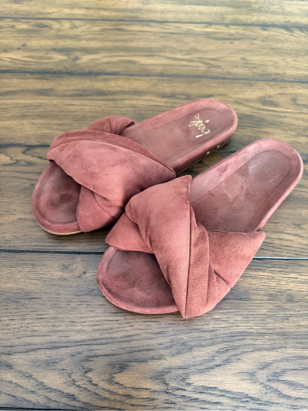 Beek Suede Slide Sandals